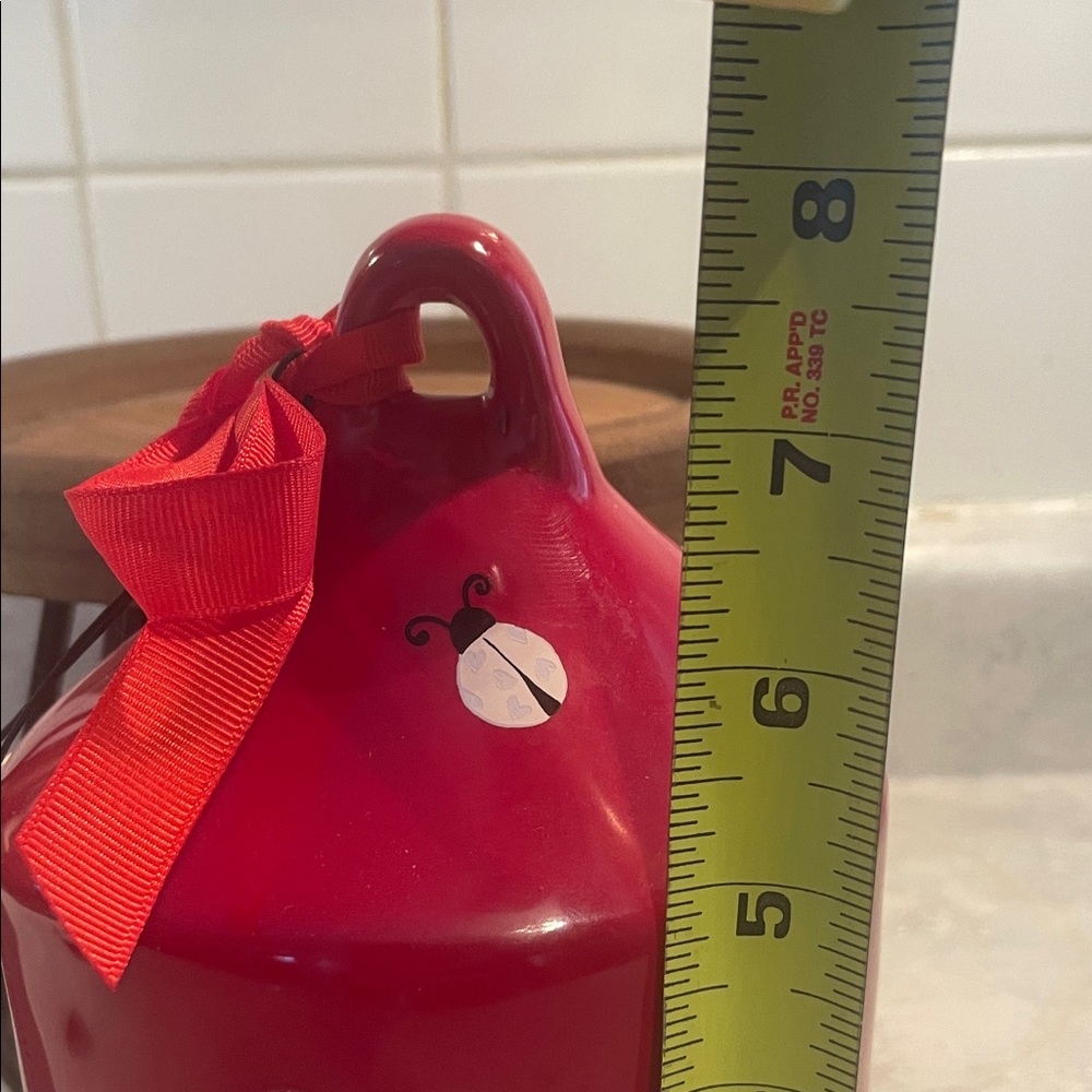 NWT Rae Dunn Red Birdhouse - Picture 5 of 8